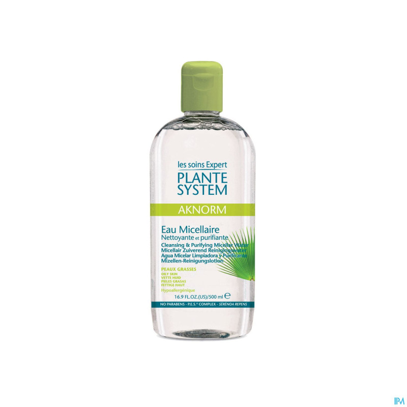 Aknorm soins expert eau micellaire 500ml