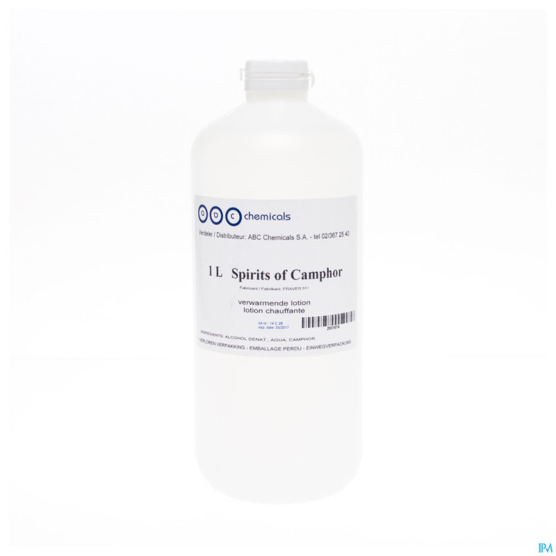 Alcool camphre    fl 1l abc