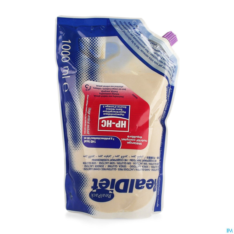 Realdiet hp-hc    pack 1000ml