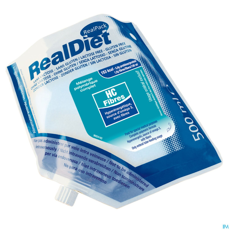 Realdiet hc fibres    pack  500ml
