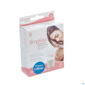 Simplisse sac conservation lait matern.   25 s4005