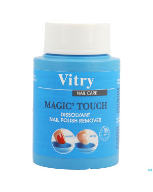 Vitry dissolvant magic touch s/acetone 75ml