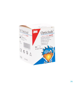 Opticlude 3m boys&girls midi new pans ocul.50