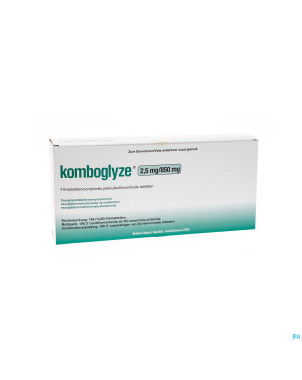 Komboglyze 2,5 mg/850mg comp pell 196