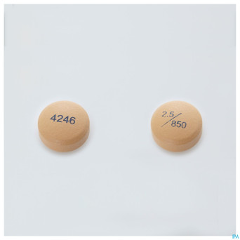 Komboglyze 2,5 mg/850mg comp pell 196