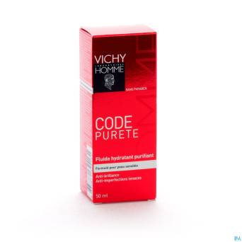 Vichy homme code purete fluide 50ml