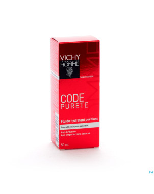 Vichy homme code purete fluide 50ml