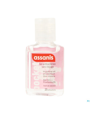 Assanis pocket gel mains amande 20ml