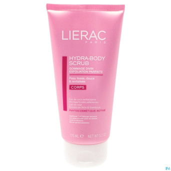 Lierac hydra body gommage corps tube 175ml