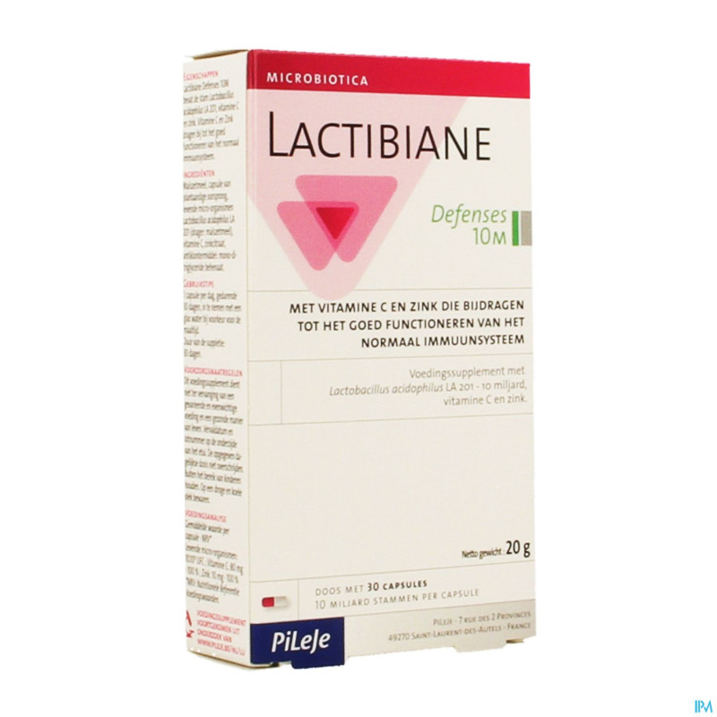 Lactibiane defense caps 30