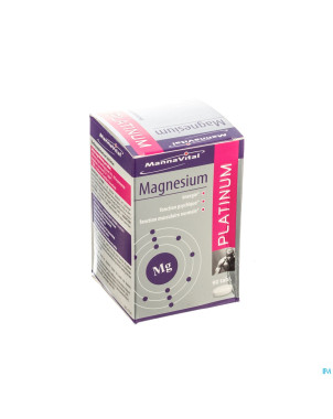 Mannavital magnesium platinum tabl  90