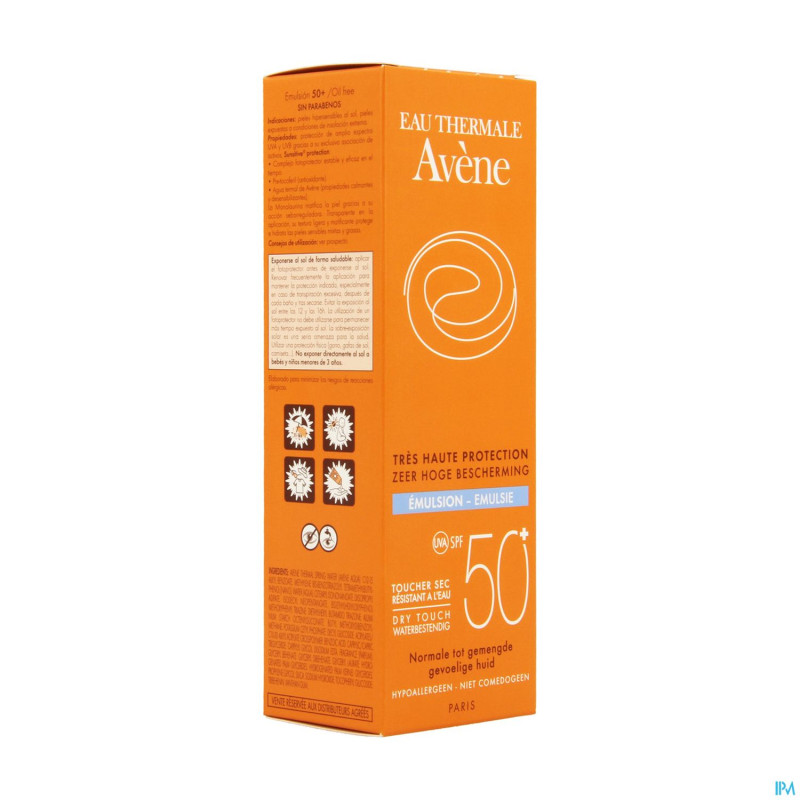 Avene sol emuls spf50+    50ml