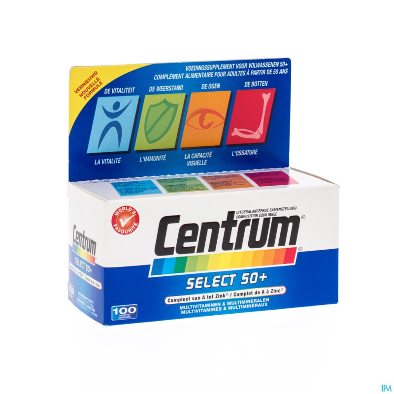 Centrum select 50+ advanced comp 100