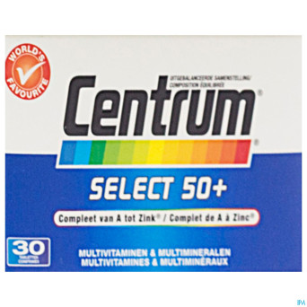 Centrum select 50+ advanced comp  30