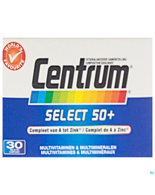 Centrum select 50+ advanced comp  30