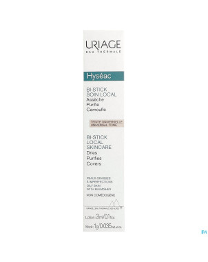 Uriage hyseac bi stick lotion 3ml + stick 1g