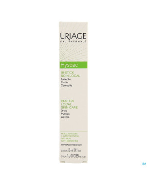 Uriage hyseac bi stick lotion 3ml + stick 1g