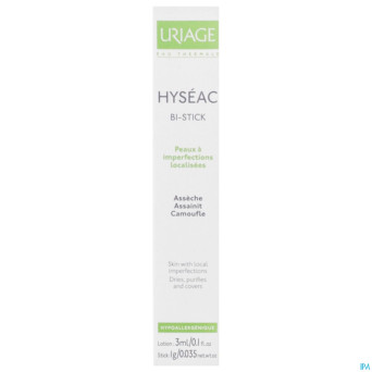 Uriage hyseac bi stick lotion 3ml + stick 1g
