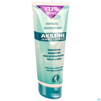 Akileine gel jambes lourdes tube 200ml +33% offert
