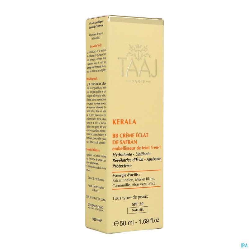 Taaj bb cream naturel    tube 50ml