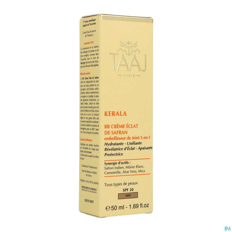 Taaj bb cream mat    tube 50ml