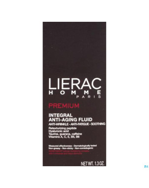 Lierac homme premium fluide tube 40ml