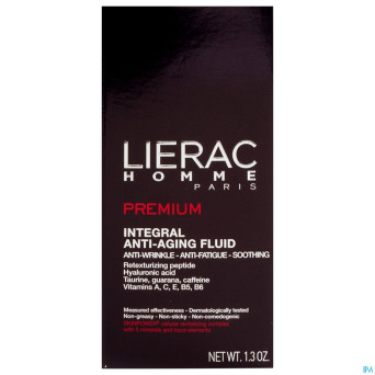 Lierac homme premium fluide tube 40ml
