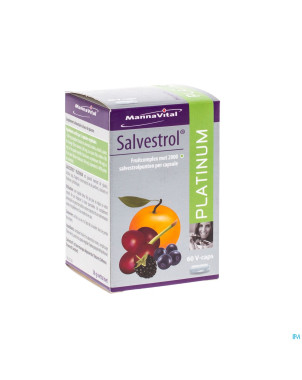 Mannavital salvestrol platinum caps  60