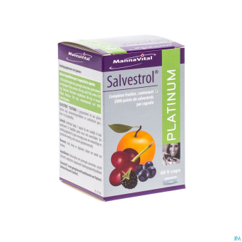 Mannavital salvestrol platinum caps  60