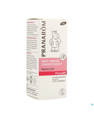 Pranabb huile massage confort digestif 15ml