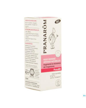 Pranabb huile massage immunite 10ml