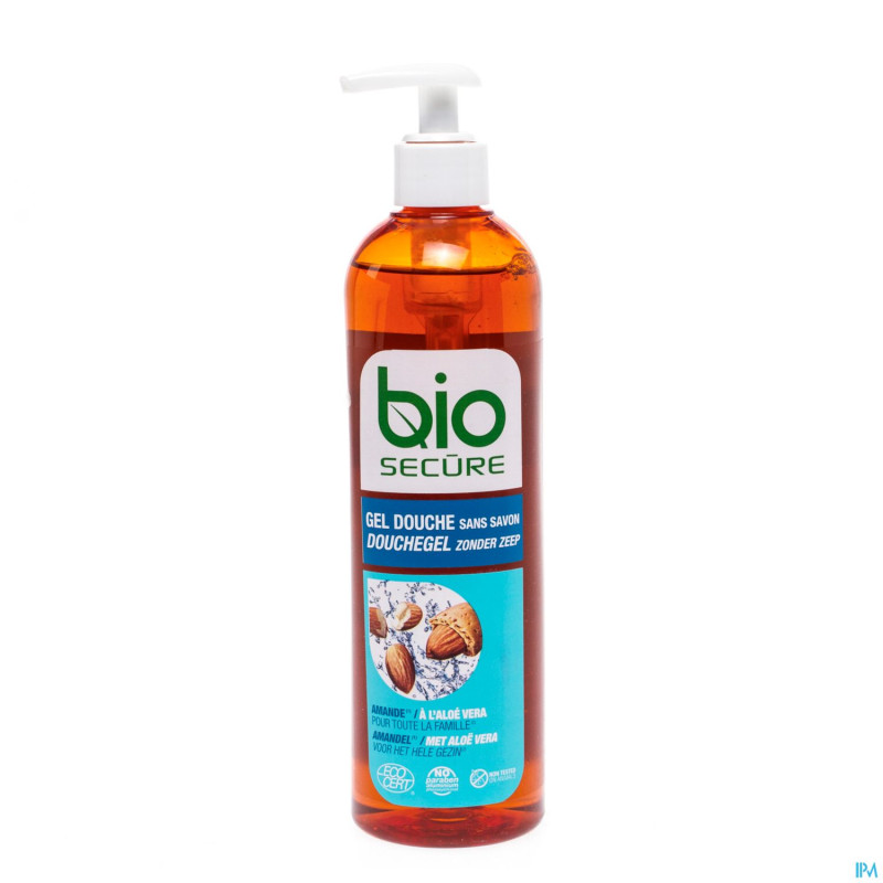 Bio secure gel douche amande    400ml