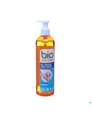 Bio secure gel douche lait de coton 400ml