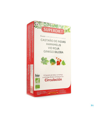 Superdiet super+ circul bio    amp 20x15ml