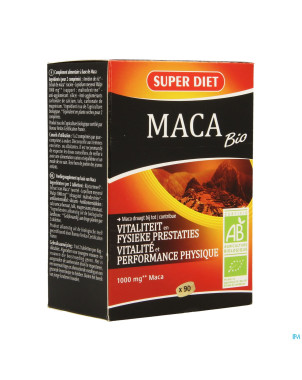 Superdiet maca bio    comp  90