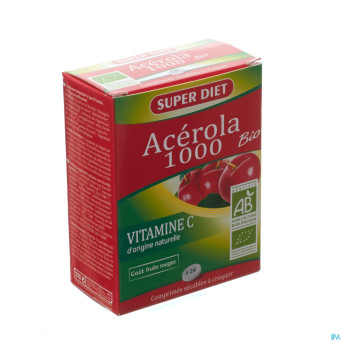 Super diet acerola bio 1000    comp  24