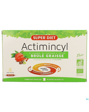 Superdiet actimincyl bio    amp 20x15ml