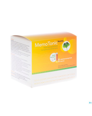 Memotonic 15 tabl + 15 flacons 5761