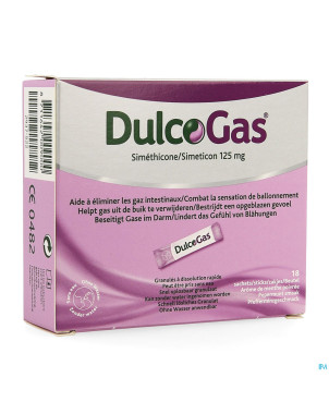 Dulcogas granul. sticks 18x125mg