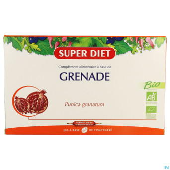 Superdiet grenade bio    amp 20x15ml