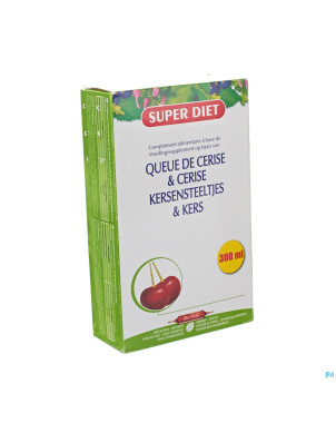 Super diet queue cerise    amp 20x15ml
