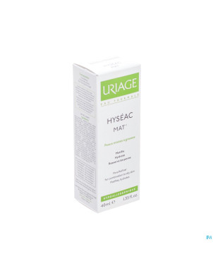 Uriage hyseac mat gel creme tube 40ml