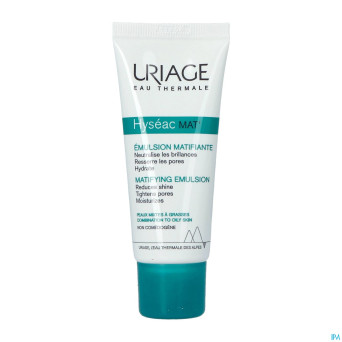 Uriage hyseac mat gel creme tube 40ml