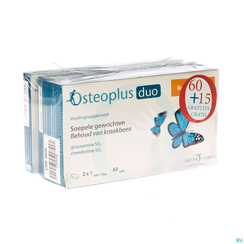 Osteoplus duo tabl  60 + 15 tabl gratuit