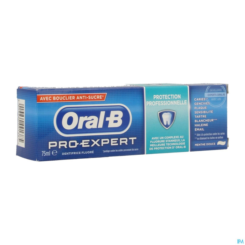 Oral b pro expert multiprotection mint douce  75ml