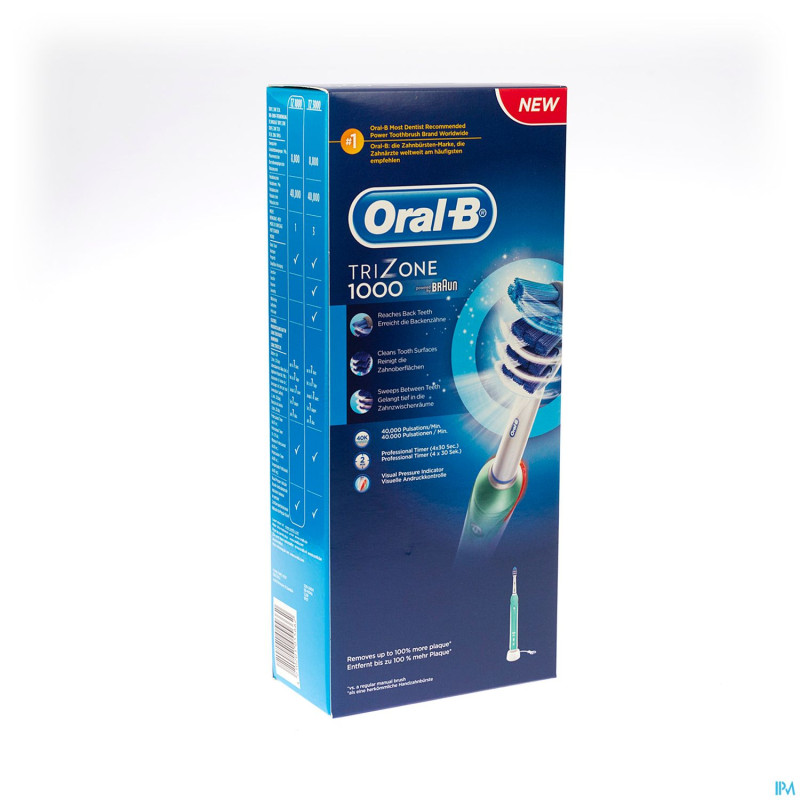 Oral b professional care 1000 trizone brosse elec.