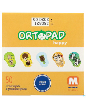Ortopad happy medium cp ocul.    50 70132