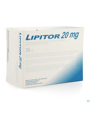 Lipitor 20 pi pharma comp 84 x 20 mg pip