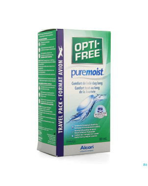 Opti-free puremoist m.purpos.desinf.1x 90ml+etui