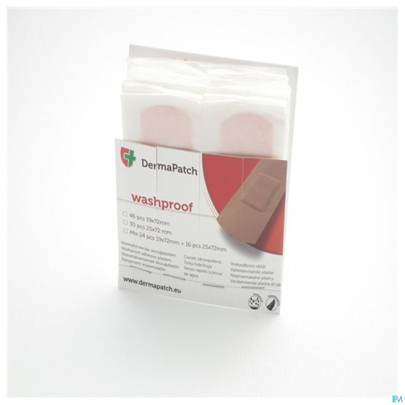 Dermapatch disp.recharge lavable 19x72mm 45